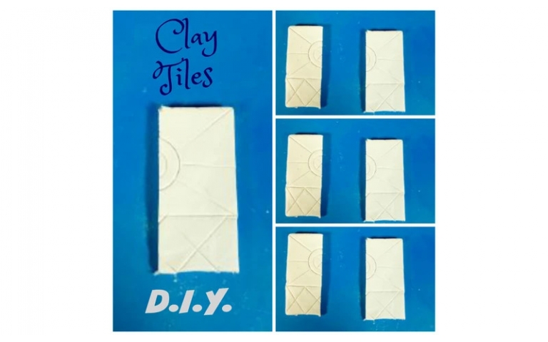 DIY Decorative Clay Tile